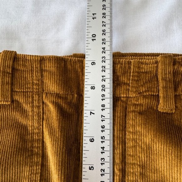 Banana Republic Women's Jogger Style Corduroy‎ Ankle Zip Pants Sz 6 Copper Brown - Picture 10 of 13